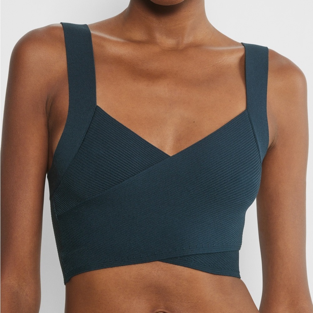 Aritzia Sculpt Knit Greek Tank - Total Eclipse M